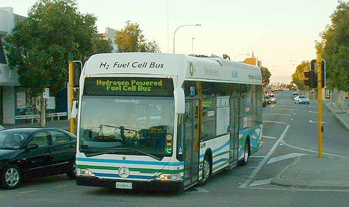 Transperth Mercedes Citaro fuel cell bus ECOBUS 1